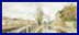 At the Krukov canal. 30x70, 2001.