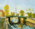 The trees have turned yellow. 50x60, 2001. 