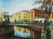 The Bank's bridge. 60x80, 2003