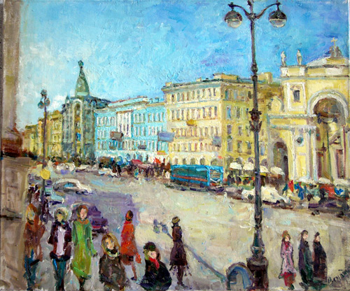Sunny day . 50x60, 2004 