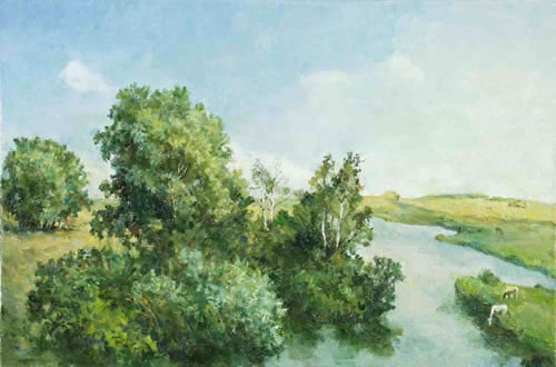 Summer. 40x60, 2001 