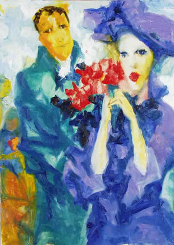 Voyage. 50x70, 2002.