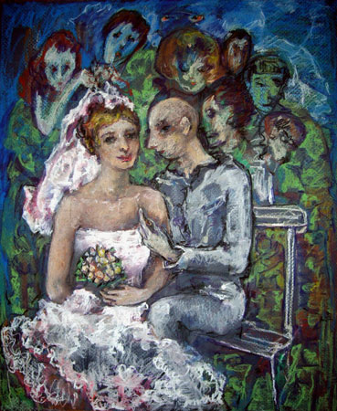  Молодые. 80х60,п.,2004г. 